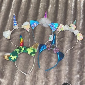 🦄 Unicorn Headband Set 🌈